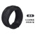 蓓尔蓝 WZD0015 PVC包塑电镀锌铁扎丝线 圆扁型黑色铁丝捆扎线 0.55mm约90米/卷