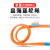 SHANDUAO 五点式安全带 高空作业安全绳 电工保险带全身式AD8919新国标 橙色 单独安全带