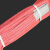 稳斯坦 WST826 搬运吊装捆绑带拖车救援绳 扁平红色5吨1米 起重涤纶扣型吊车行吊带