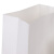 稳斯坦 W7048 (50只)加厚白色牛皮纸袋 方底包装袋外卖打包袋子 9*5.5*18(60克)