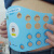 成人腹部肚脐胰岛素糖尿病皮下轮换血糖注射定位辅助对照卡设备器 塑胶款5张（重复使用用不坏可记录）