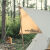 Naturehike挪客2.4米4节铝合金天幕杆帐篷门厅支架天幕支撑杆配件NH20PJ040 木纹单根(2.8米）