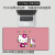 可爱卡通hello kitty凯蒂猫鼠标垫超大加厚粉色防滑女生键 小兔KT 800x300mm 5mm