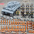 乐高军事系列二战德军山猫坦克虎式重型装甲车男孩子拼装积木玩具 帼军士兵48人+2大炮5重机枪