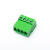 插拔式接线端子 15EDGRK-3.81 2P-24P 光针座 单头小间距绿色端子 24P【2只】