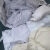 擦机布工业抹布吸水吸油布不掉毛涤棉厨房清洁布碎布擦油布便宜 适白色A4纸大小不规则 适10斤装