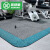 新绿里（SIGREENY） 健身房地垫缓冲抗压橡胶地垫环保减震垫隔音地板 加密地砖厚2.0cm/平方