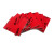 植绒猎王海绵砂纸 高达模型手机塑胶抛光海绵砂 海绵磨片 红色800-1000#-10片