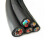 国标YZ橡套电缆线 户外耐磨电源线 铜芯橡胶软电线1米价 3芯*2.5平方