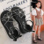 女童凉鞋夏季蝴蝶结儿童公主鞋三至8十二岁中大童女孩软底罗马鞋 F892黑色 28码内长17.4厘米
