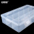 安赛瑞 塑料透明零件盒 工具分类箱 电子元器件存储盒 五金分类存储盒 15格 28 ×18×5.7cm 透明 28581