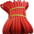 安装空调绳安全绳户外高空作业绳救生绳逃生绳攀岩绳登山绳保险绳 全红编16mm3米带双钩