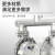 适用于上海气动隔膜泵QBY-40QBY-25不锈钢铝合金PP耐腐蚀压滤污水 QBY-15铝合金+橡胶