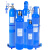 穆运 氧气瓶便携式工业焊接救急高原吸氧瓶供氧瓶 25升单瓶+推车