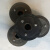 混凝土搅拌机配件胶轮脚轮摩擦轮滚轮砂浆水泥罐小型滚筒搅拌机轮 (橡胶)直径150内径34键12