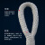 安达通 起重吊绳 两头双扣1t2/3/5/8/10T吨圆环形尼龙编织吊装绳组合索具 10吨3米 