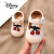 迪士尼（Disney）（Disney）2024春秋季新款女宝宝鞋子0一1-3岁小童公主软底 米白色 内长12cm 16