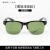 盛融乾 平光玻璃防护镜透明钢化强光护眼电弧紫外线劳保防护男墨镜 G-15 浅绿色眼镜
