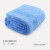 洁丽雅毛巾被纯棉夏凉毛毯被单双人床单被子加厚纱布空调盖毯午睡毯子 W1562鲸跃蓝（220*180cm）