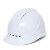 盛融乾 透气孔安全帽一字型安全帽国网南方电网安全帽ABS安全帽施工头盔 蓝色  帽前空白无标
