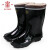 安全牌（AN QUAN PAI） 工矿靴 ZX001-1 37码 反光雨靴 劳保鞋 矿工防滑雨靴 半筒