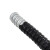 耐盾高 黑色包塑金属软管 电线电缆保护套管蛇皮管阻燃管 加厚10mm（100米价格）
