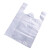 Homeglen 透明白色加厚食品塑料袋一次性打包胶袋 40*58cm 100个