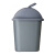 白云清洁（baiyun cleaning）AF07008 塑料 小号带盖的 垃圾桶