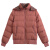 啄木鸟 棉衣女冬短款新款冬季韩版双面穿棉服棉袄加厚时尚外套潮 豆沙红 M80至95斤