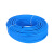 凯鹏 PU双层阻燃气管焊接气管工装夹具双层防烫管耐磨耐温防火花套管10*6.5*100M/卷 蓝色