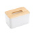 庄太太 方形单格带手机槽纸巾盒 23*13*10 收纳纸巾盒LOGO印刷 ZTT-9085