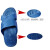 ESD蓝色拖深蓝色拖鞋SPU拖鞋SPU厚底耐磨防滑 2-20双 42
