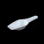 平底称量勺容量液体样品勺PP材质白色称量勺 实验室药勺 10ml