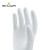 尚和手套 全浸PU涂层手套 10双超薄透气清洁手套E0100 白色M码 301246