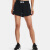 安德玛（Under Armour） 运动短裤女 跑步训练透气健身裤1369858-001 黑色 XS