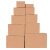 定制纸箱快递箱特硬发货小包装盒打包箱子邮政半高箱纸盒定做 3层普通B瓦 半高8号21*11*7cm
