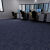 满铺办公室拼接方块地毯 拼色DIY自由设计地毯高档写字楼商用地毯 奥蓝色 沥青底50*50厘米（1片）