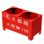 鸣固  灭火器底座 加厚半截式灭火器箱干粉3kg4kg可装2具 家用商用厂店用消防器材箱干粉水基灭火器底座