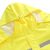 品之德 高亮反光雨衣长款全身防水防暴雨成人荧光黄双反光条3XL