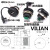 VL22USB2.0和3.0机床接口面板安装防尘防水A母B母方口打印连接器 VILIANVL22USB3.0PCBUSB3.0