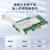EB-LINK intel 82576芯片PCI-E X1千兆双口光纤网卡1.25G SFP网络适配器服务器网卡工业通讯