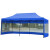 GAJY 帐篷折叠伸缩式广告遮阳棚加厚摆摊雨棚防晒活动展销棚 3*4.5米+3面不透明围布