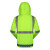 寰跃 反光雨衣雨裤套装 成人分体式交通执勤环卫防雨服 蓝白格 荧光绿 2XL（175）