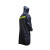 立采 雨衣 连体 工程雨衣 雨衣 牛津反光条风衣 深蓝色 均码（170-190） 一套价