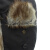 田祺（TIANQI）晴舫系列 秋冬户外加厚可调节头围护耳雷锋帽 B15005 黑色(棕毛)  可调节