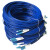 LHG 铠装光纤跳线 LC-ST 单模双芯 蓝色 25m LC/ST
