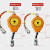 标准防撞型速差自控器10米20米铝合金外壳无声拉力防坠器 新型防坠器5米旋转钩 承重300kg