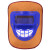 TWTCKYUS新牛皮电焊面罩弧全脸自动变光太阳能轻便焊工帽接透气头戴式简易 棕色面罩+10保护片
