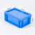 建功立业EU物流箱GY3277外径：298*198*120mm蓝色平盖