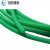 聚氨酯粗面圆带粘接圆形粗面皮带电机传动带工业皮带PU绿色粗面带 2.5mm绿色粗面1米价